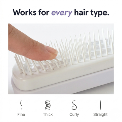 Gokeepy Hairbrush-Your Hairbrush Shouldn't Need a Deep Clean.