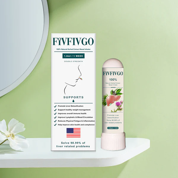 FiVFIVGO™ Neu Schlankheits-Naseninhalator (Leberunterstützung und Entgiftung 👑 Klinische Leberunterstützung)