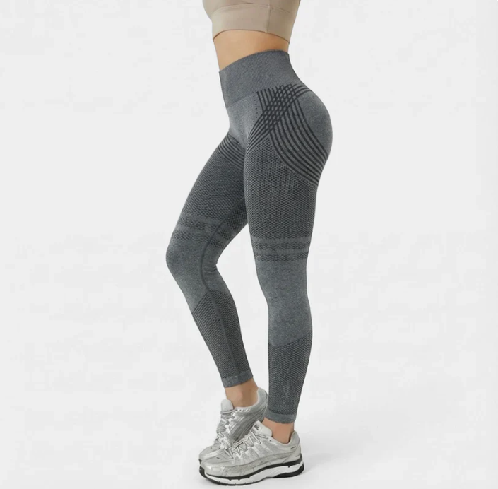 High Waisted And Hip Lifting Yoga Elastic Quick Drying Tight Pants ⭐