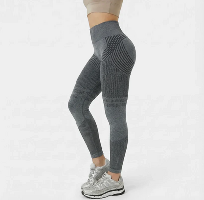 High Waisted And Hip Lifting Yoga Elastic Quick Drying Tight Pants ⭐