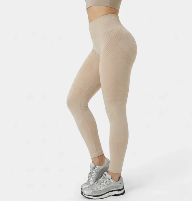 High Waisted And Hip Lifting Yoga Elastic Quick Drying Tight Pants ⭐