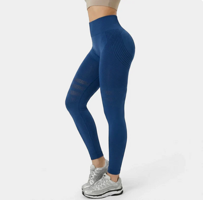 High Waisted And Hip Lifting Yoga Elastic Quick Drying Tight Pants ⭐