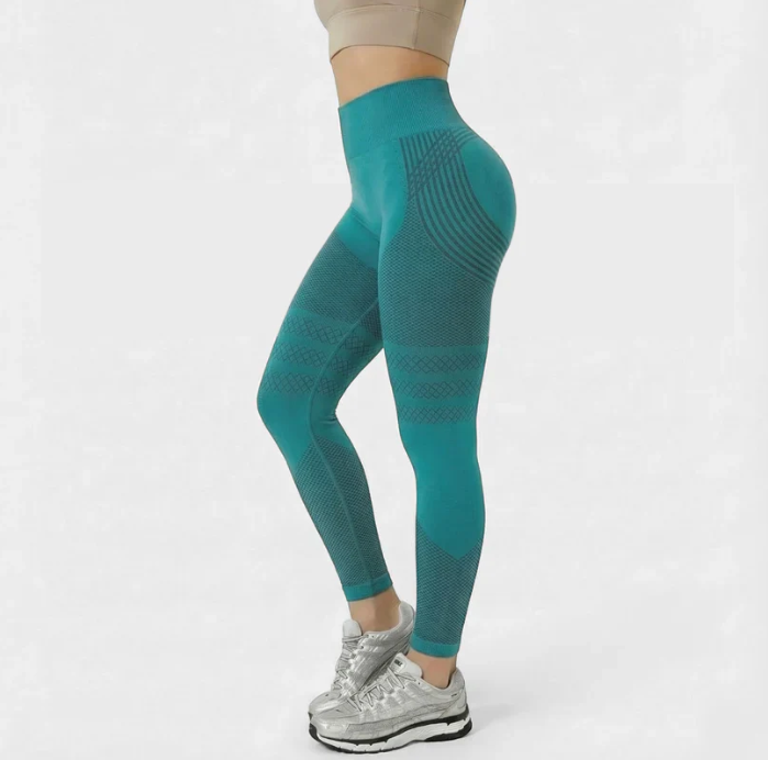 High Waisted And Hip Lifting Yoga Elastic Quick Drying Tight Pants ⭐