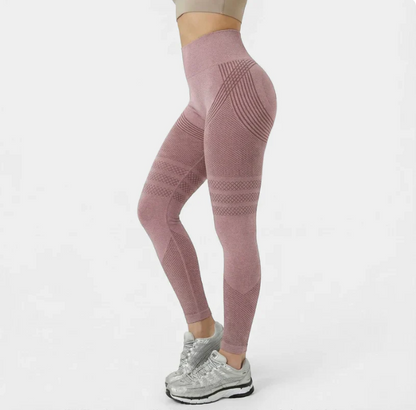 High Waisted And Hip Lifting Yoga Elastic Quick Drying Tight Pants ⭐
