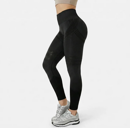 High Waisted And Hip Lifting Yoga Elastic Quick Drying Tight Pants ⭐