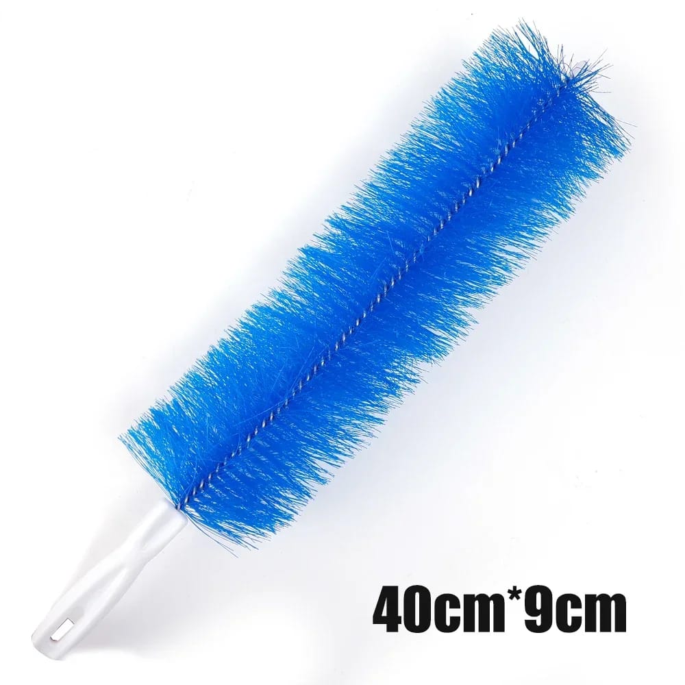 Gokeepy blue fan cleaning brush size detail