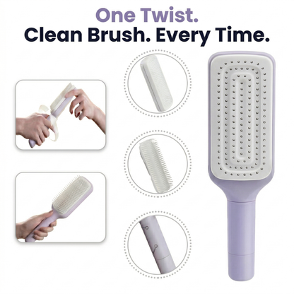 Gokeepy Hairbrush-Your Hairbrush Shouldn't Need a Deep Clean.