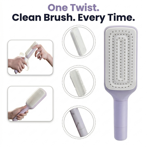 Gokeepy Hairbrush-Your Hairbrush Shouldn't Need a Deep Clean.