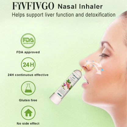 FiVFIVGO™ Neu Schlankheits-Naseninhalator (Leberunterstützung und Entgiftung 👑 Klinische Leberunterstützung)