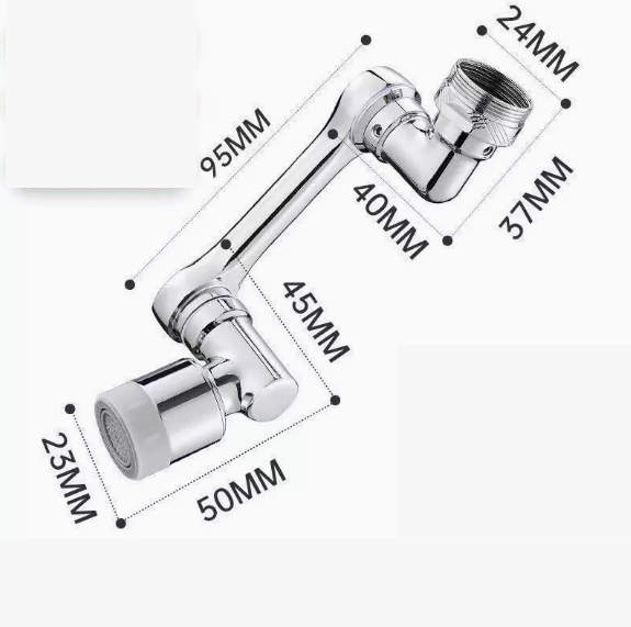 Buy One Get One:Reach Every Corner of Your Sink – 1080° Rotating Faucet with Dual Spray Modes