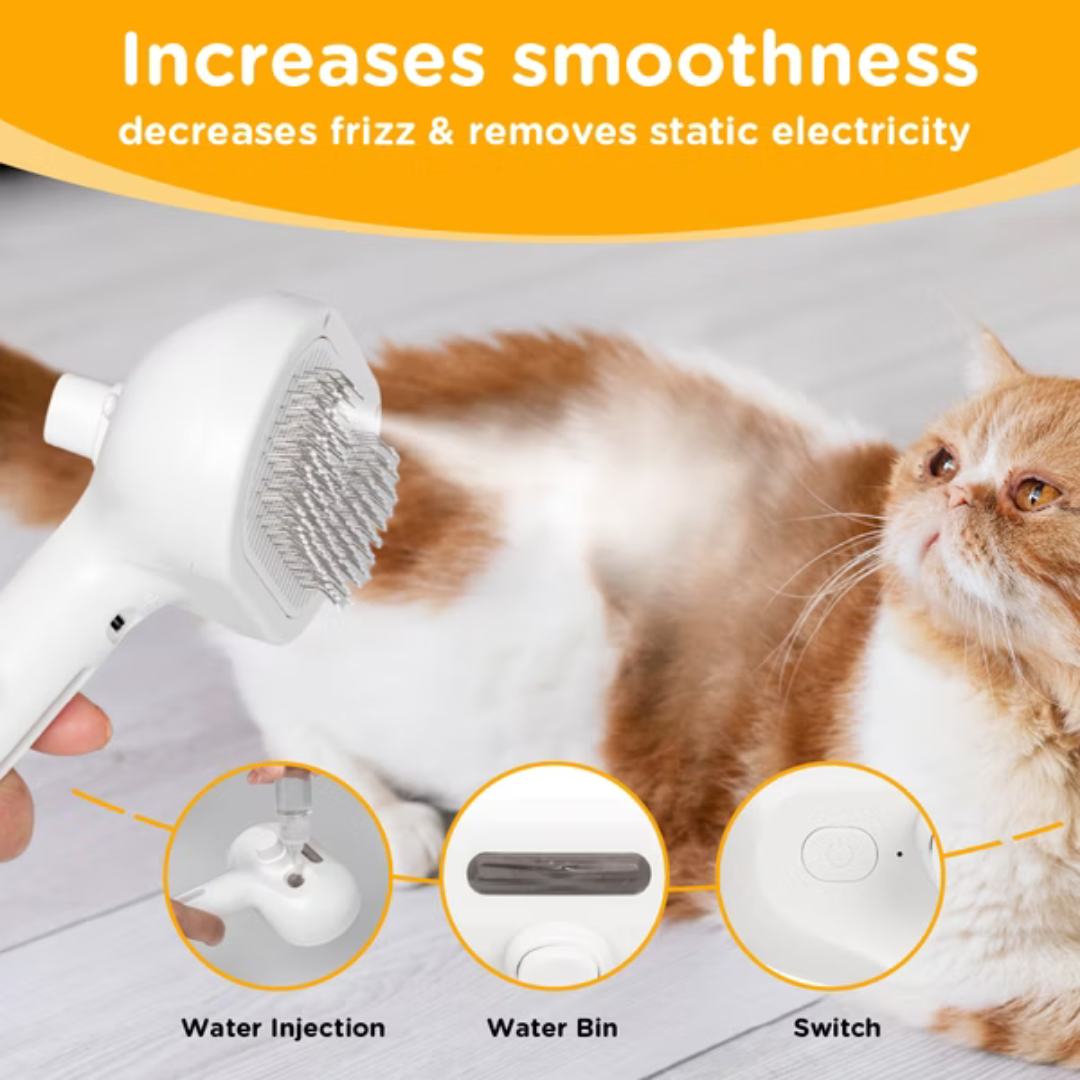Tangle-free grooming with one click