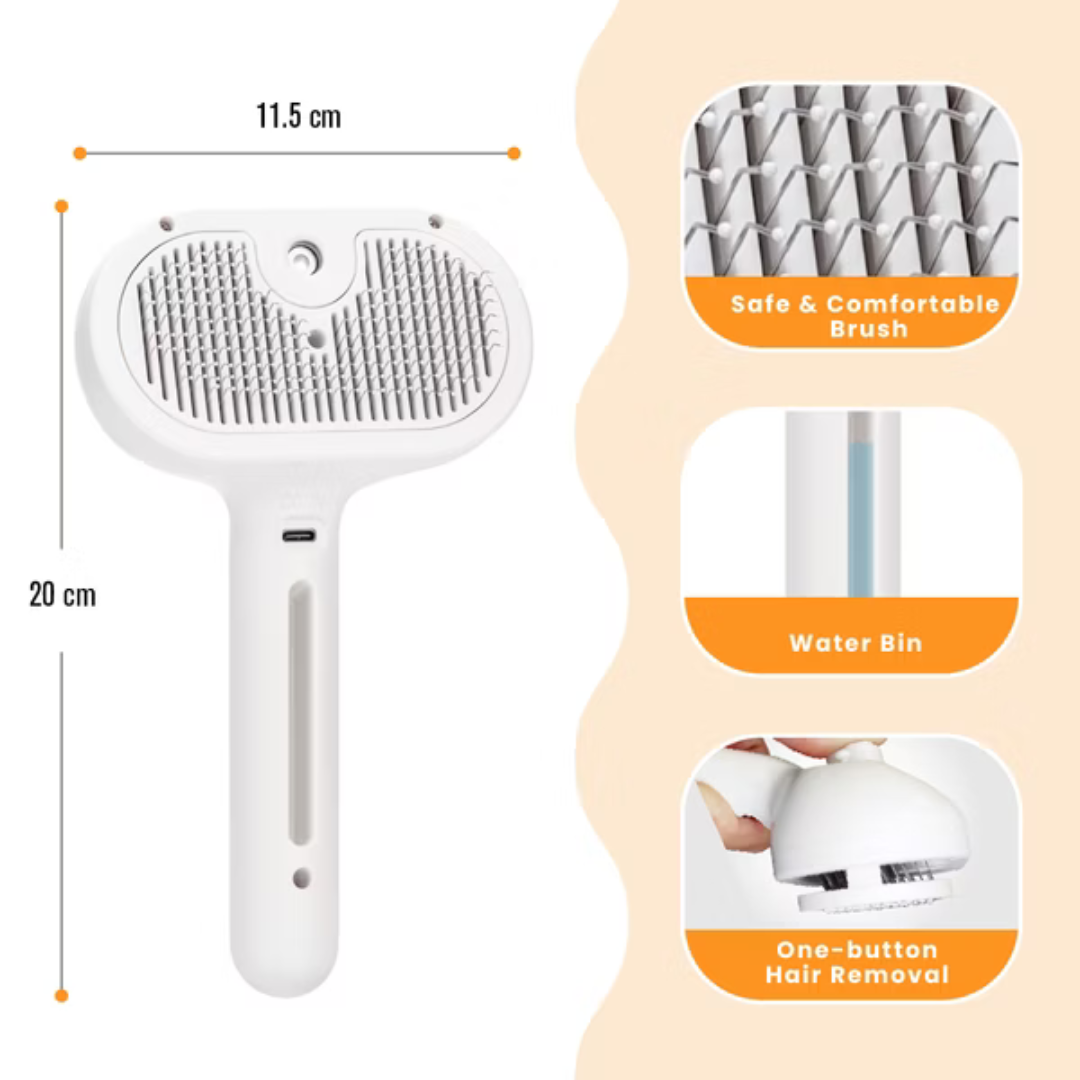 Tangle-free grooming with one click
