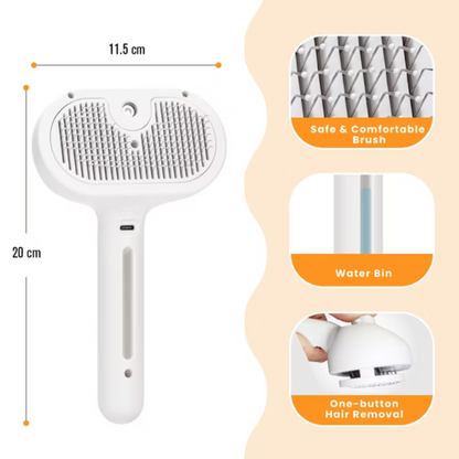 Tangle-free grooming with one click