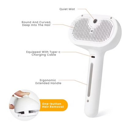 Tangle-free grooming with one click