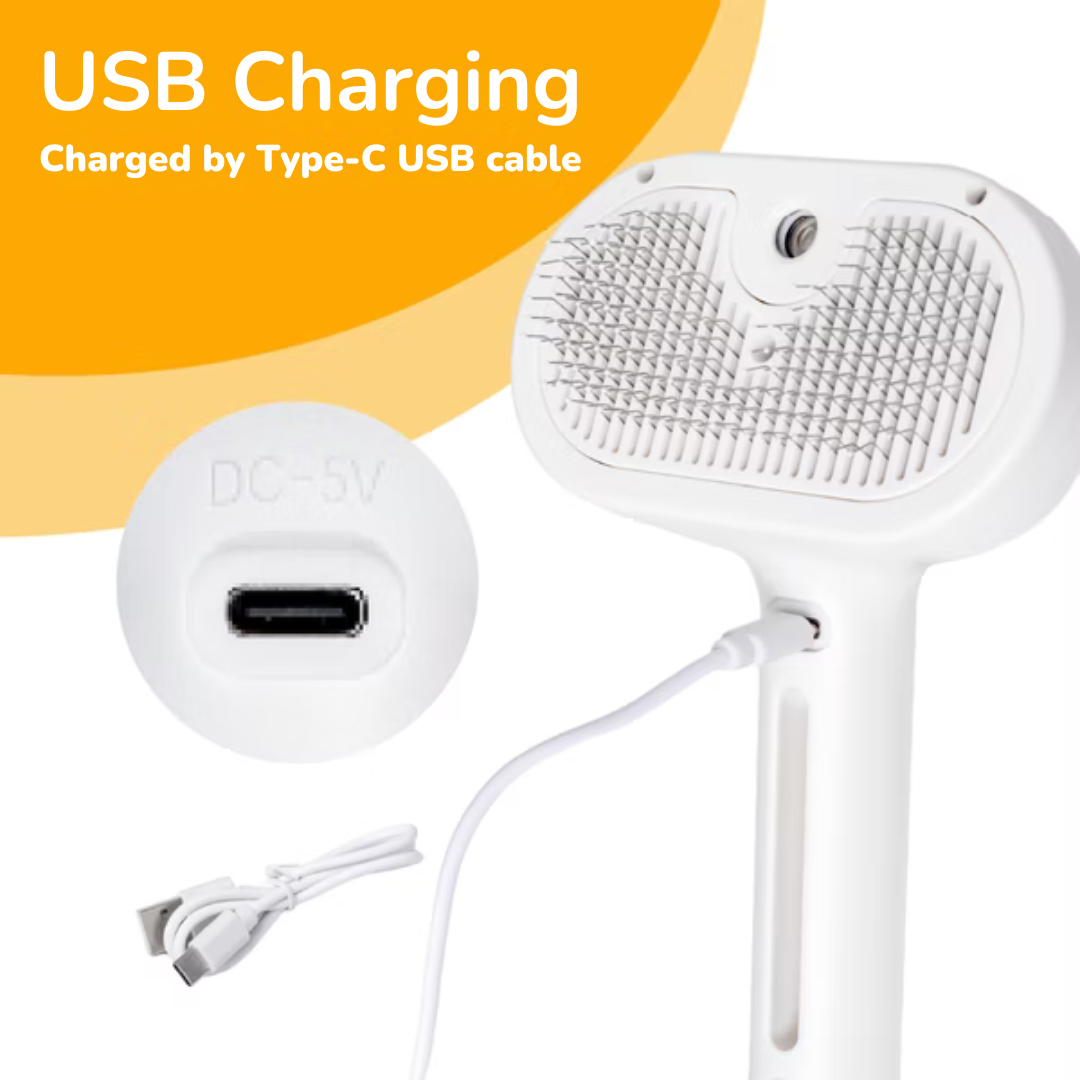 Tangle-free grooming with one click