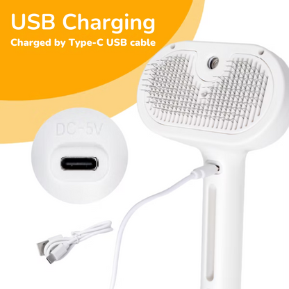 Tangle-free grooming with one click