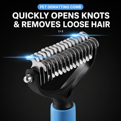 🐾 Buy One, Get One Free 🧹 Double-Sided Brush for Cats & Dogs 🐶