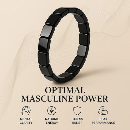 Hematite Bracelet--Natural Energy & Balance Support