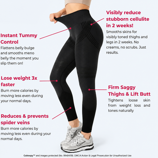 High Waisted And Hip Lifting Yoga Elastic Quick Drying Tight Pants ⭐