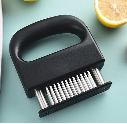 🥩 Professional Meat Tenderizer | Spring-loaded Design