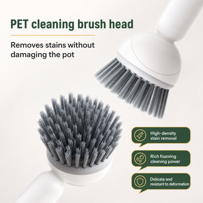 Versatile Soap Dispensing Dish Brush - Perfect Housewarming Gift