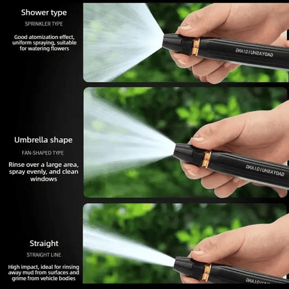 🚗Powerful High-Pressure Home Car Wash & Garden Sprayer—Suitable for flexible hoses