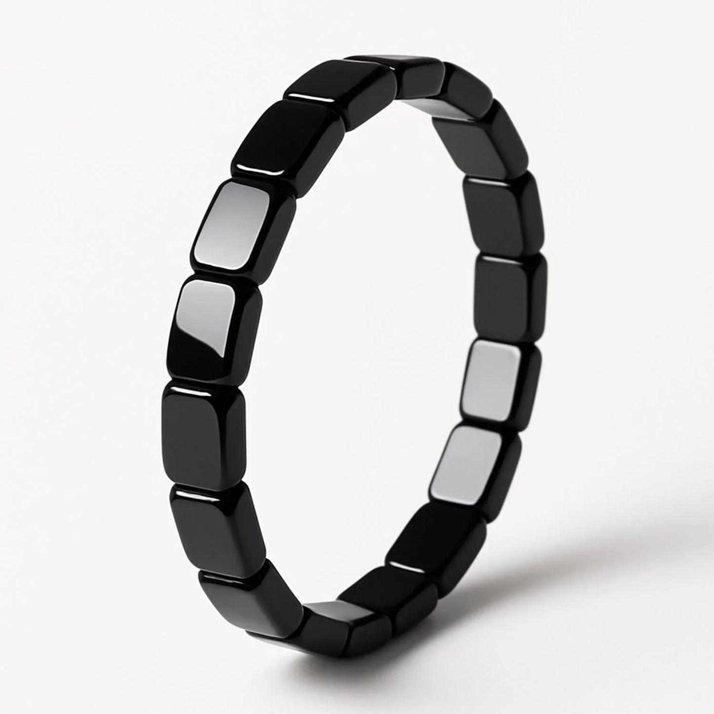 Hematite Bracelet--Natural Energy & Balance Support