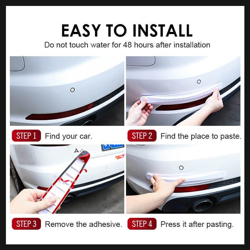 Final 3 hours 39%off:Protect Your Car in Style with Anti-Collision Bumper Strips