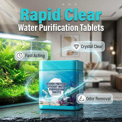 High-Efficiency Aquarium Water Cleaning Tablets