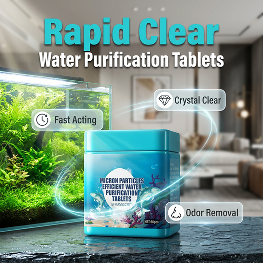 High-Efficiency Aquarium Water Cleaning Tablets