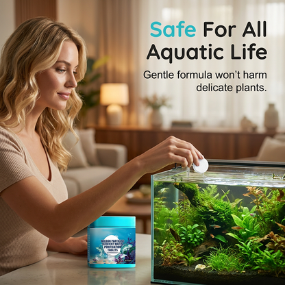 High-Efficiency Aquarium Water Cleaning Tablets
