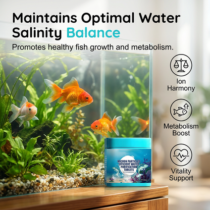 High-Efficiency Aquarium Water Cleaning Tablets