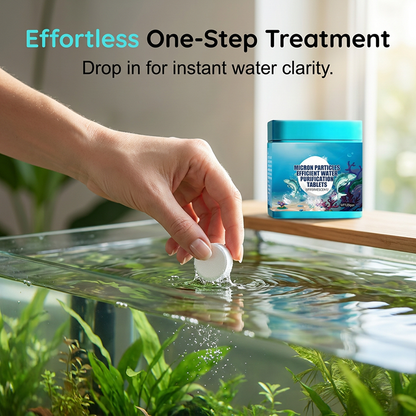 High-Efficiency Aquarium Water Cleaning Tablets