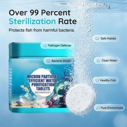 High-Efficiency Aquarium Water Cleaning Tablets