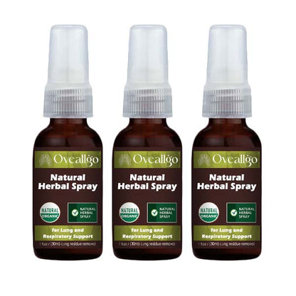 Oveallgo™ Natürliches X Kräuterspray zur Unterstützung von Lunge und Atemwegen