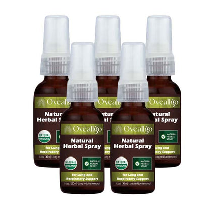 Oveallgo™ Natürliches Kräuterspray zur Unterstützung von Lunge und Atemwegen