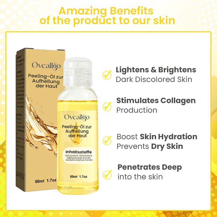 Oveallgo™ Korean Peeling-Öl zur Aufhellung der Haut