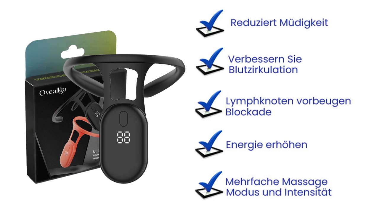 Oveallgo™ SCI Ultraschall-Lymphdrainage-Instrument für den Hals