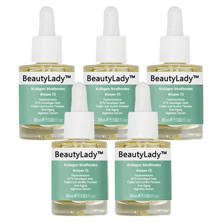 BeautyLady™ Kollagen Straffendes Körper Öl (Für Hals-Oberarm-Brust-Bauch-Gesäß-Oberschenkel und mehr)