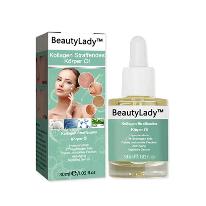 BeautyLady™ Kollagen Straffendes Körper Öl (Für Hals-Oberarm-Brust-Bauch-Gesäß-Oberschenkel und mehr)