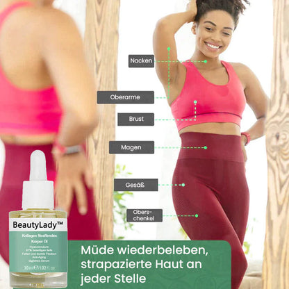 BeautyLady™ Kollagen Straffendes Körper Öl (Für Hals-Oberarm-Brust-Bauch-Gesäß-Oberschenkel und mehr)