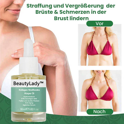 BeautyLady™ Kollagen Straffendes Körper Öl (Für Hals-Oberarm-Brust-Bauch-Gesäß-Oberschenkel und mehr)