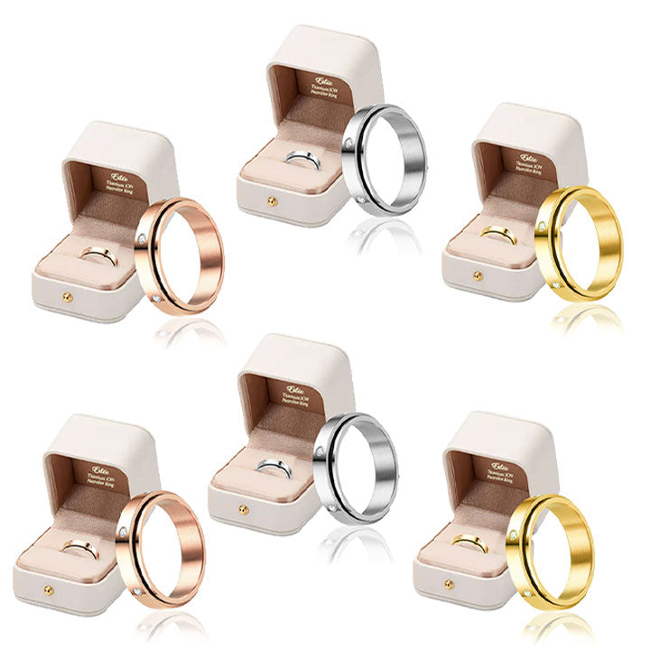 Silber 2 Stück + Gold 2 Stück + Roségold 2 Stück 🔥 53% RABATT 🔥 €69.97