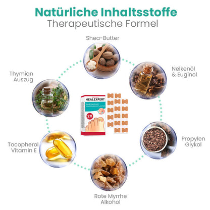 German HealExpert Paronychie-Linderungspflaster