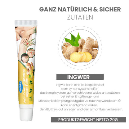 GooLivingUltra Anti-Höcker Lymphpflege Ingwer Salbe