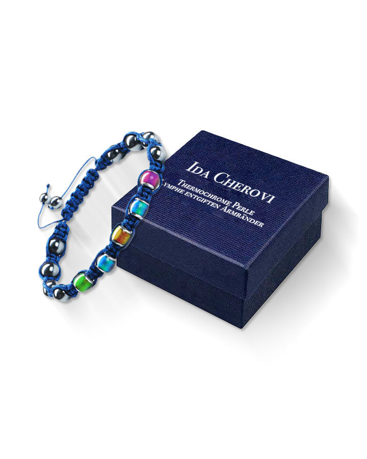Ida CheroviPlus Thermochrome Perle Lymphe entgiften Armbänder