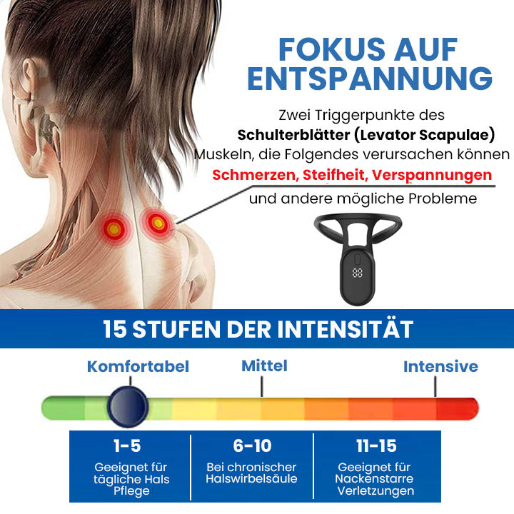 FlexiPulse™ Ultraschall-Lymphdrainage-Instrument für den Hals