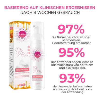 Oveallgo™ GlatterSchwung PURI Bienenwachs-Haarentfernungsmousse