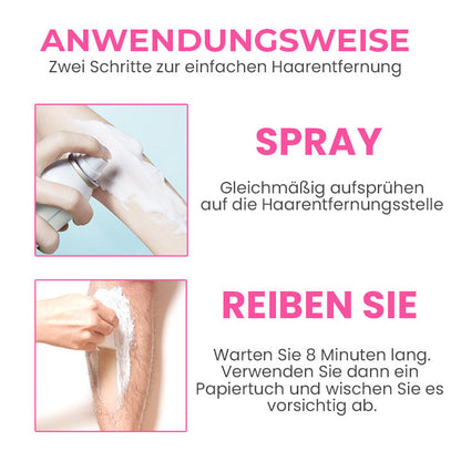 Oveallgo™ GlatterSchwung PURI Bienenwachs-Haarentfernungsmousse