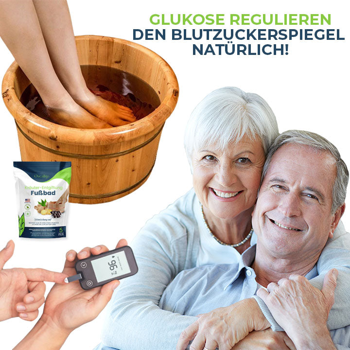 Oveallgo™ Profi Natürlich Entgiftung Blutzucker-Balance Fußbad-Perlen